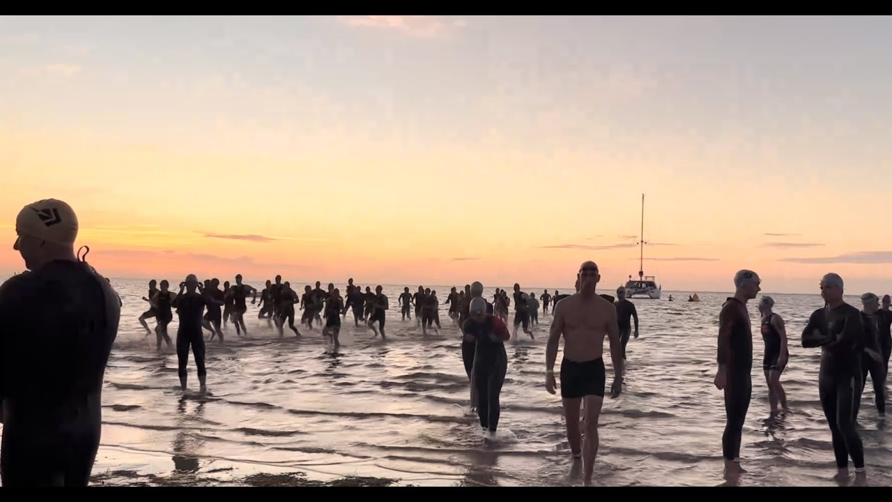 Athletes Take Over Vinoy Park for 39th Annual St. Anthony's Triathlon