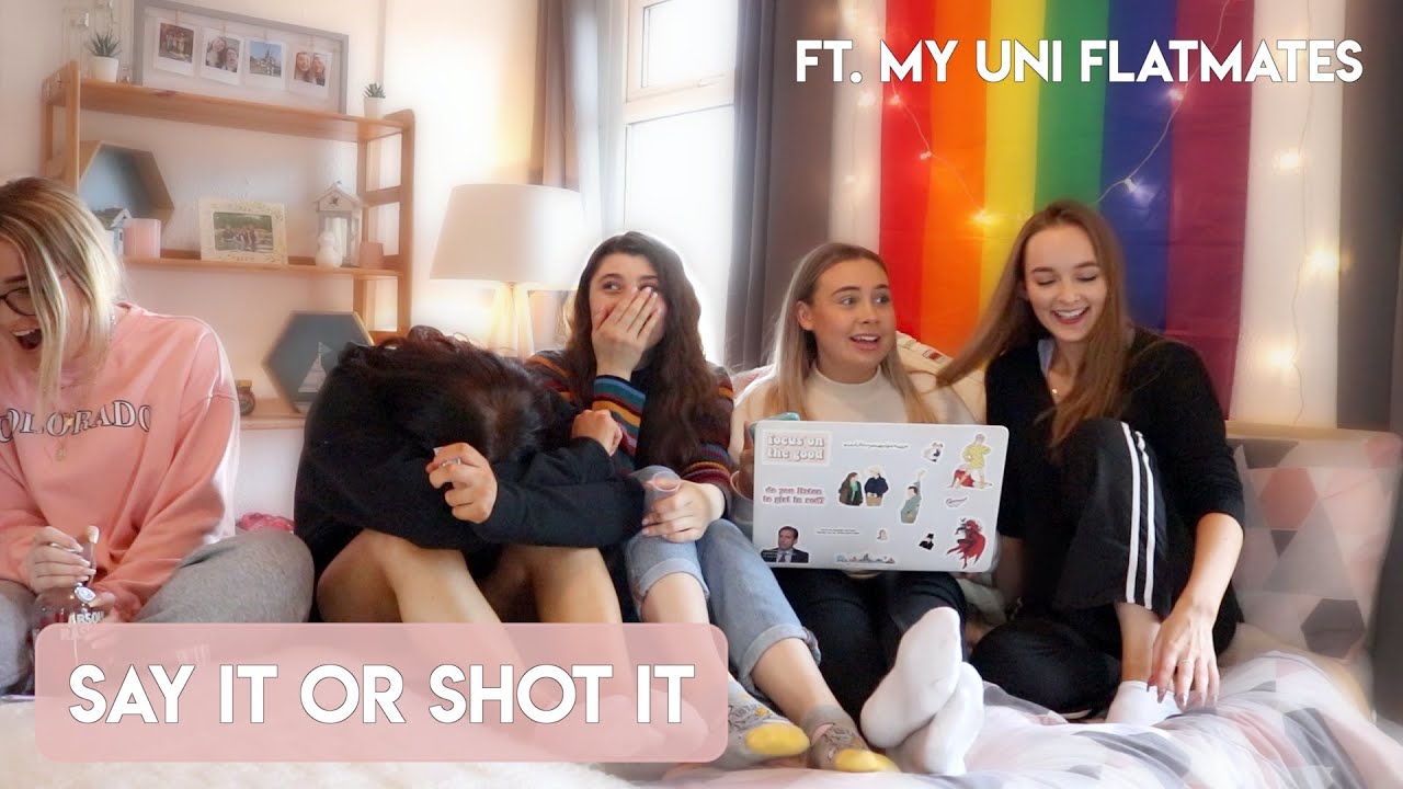 Say it or Shot it w/ my uni flatmates! || Thinkmunch