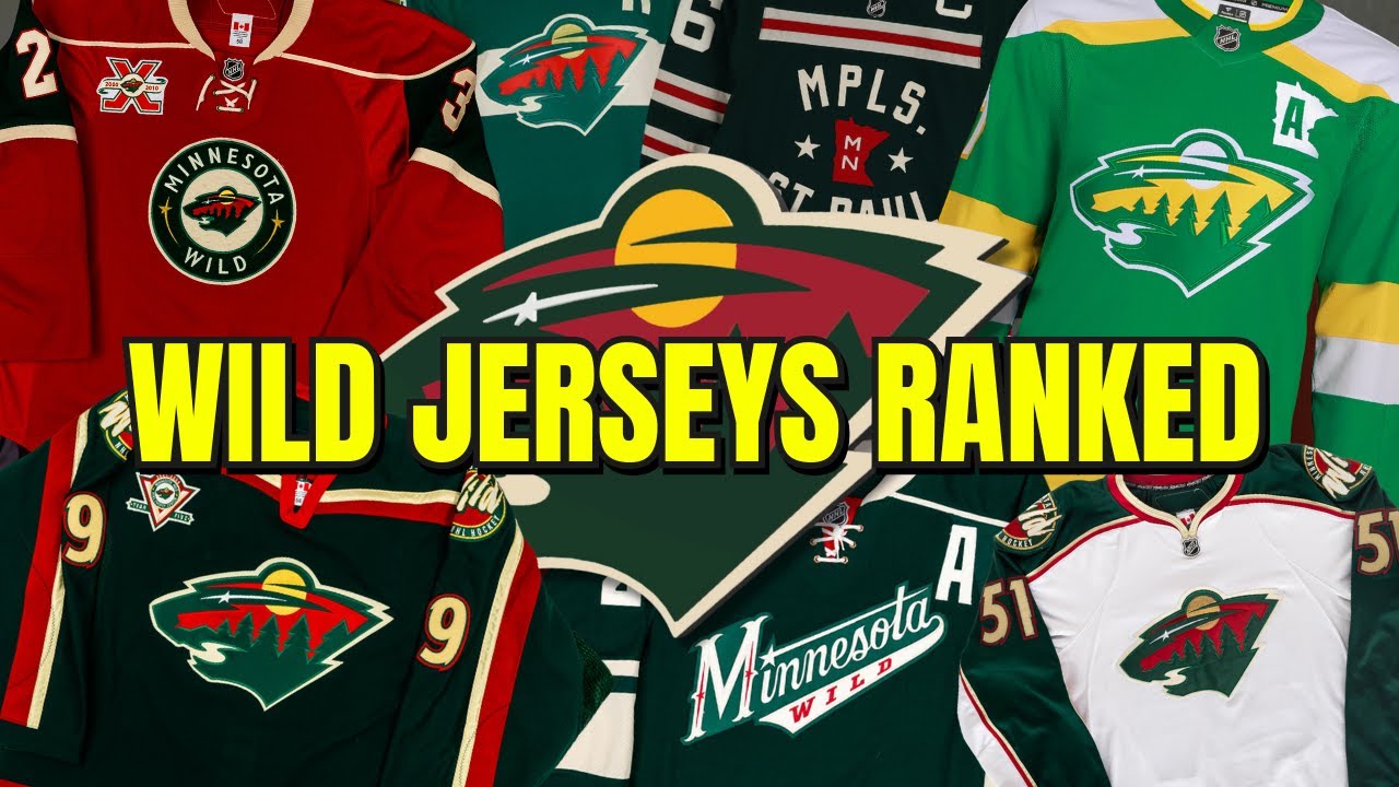 Minnesota Wild Jerseys RANKED
