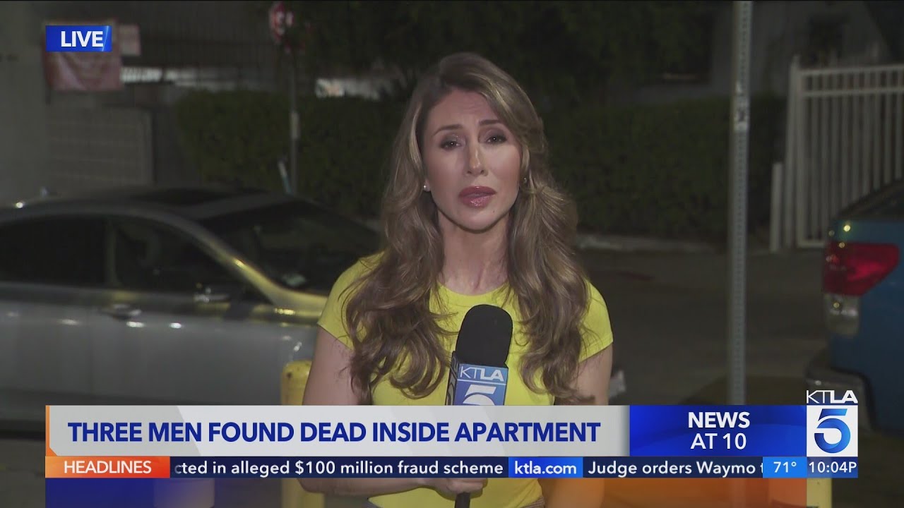 3 men found dead in Hollywood apartment