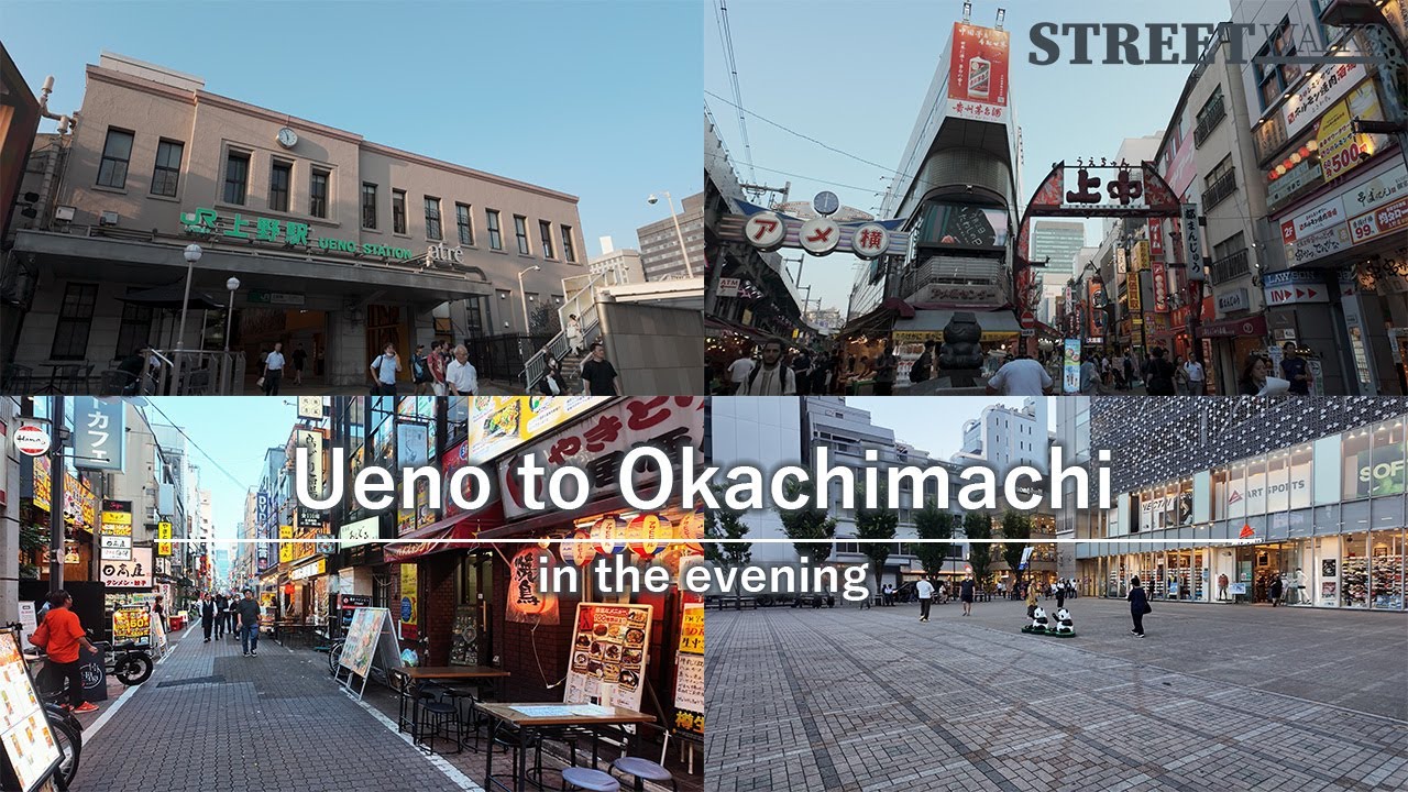 Evening in Ueno to Okachimachi | Summer 2025 | Ueno | Okachimachi | walks | Osmo Pocket 3 | 4K