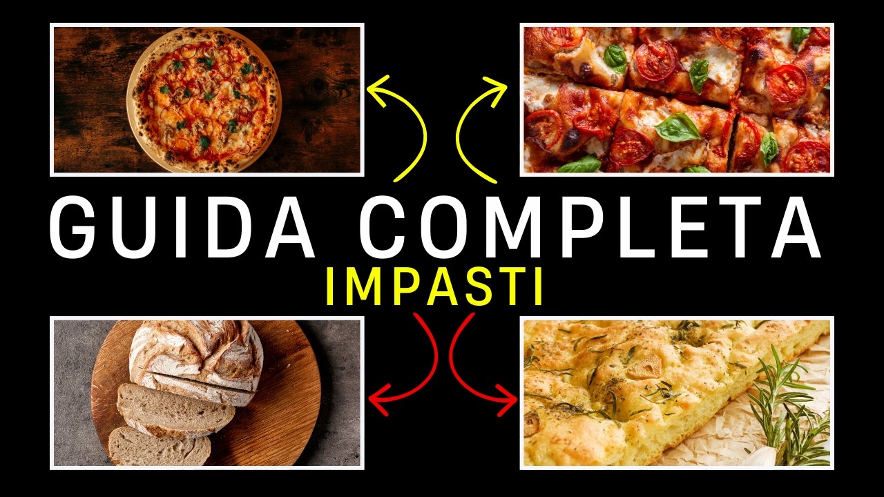 Impasto: smetti di copiare ricette. Impara le regole. (Pizza, pane, focaccia, teglia)