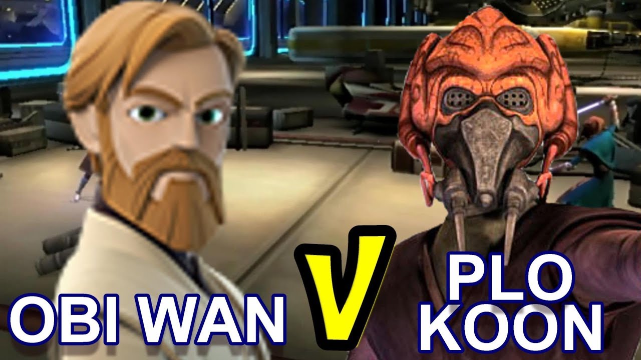 Lightsaber Duels - Obi Wan Kenobi v Plo Koon