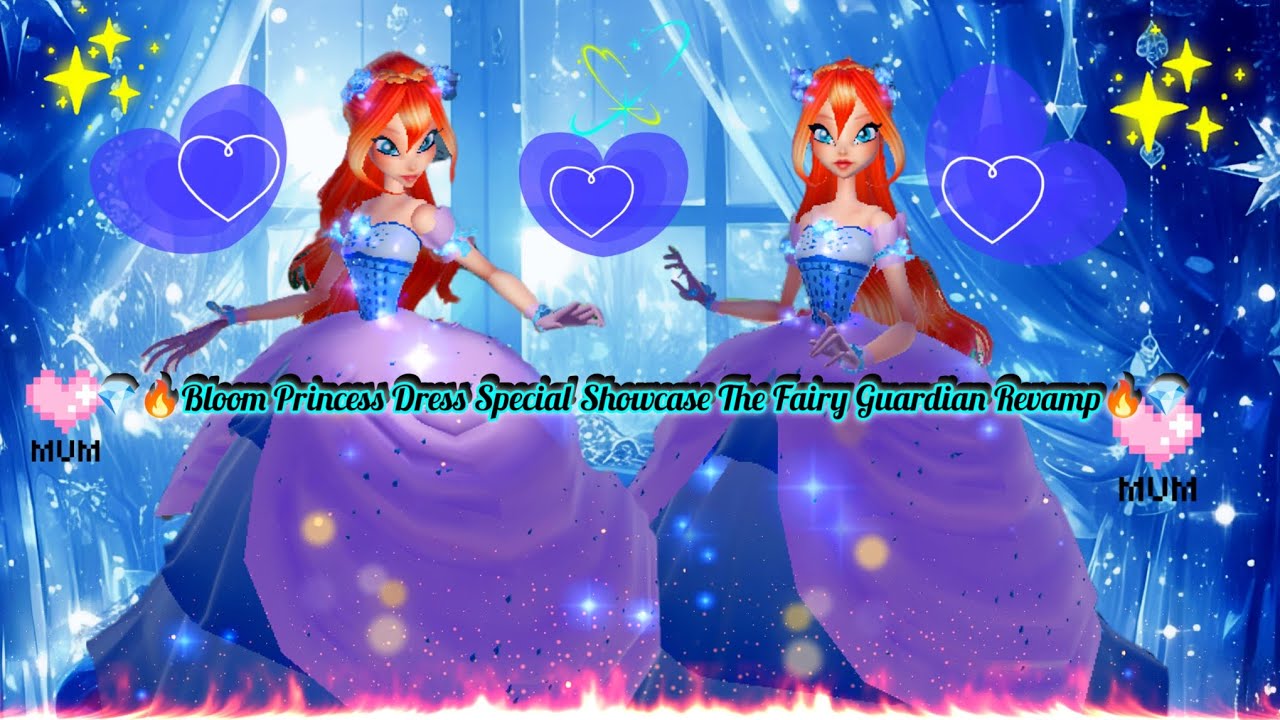 🔥💎Bloom Princess Dress Exclusive Skin Showcase The Fairy Guardian Revamp🔥💎