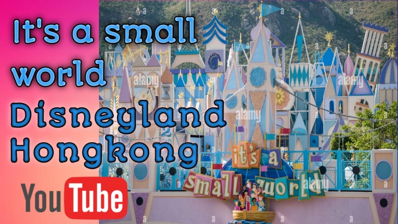 it's a small world Disneyland hongkong