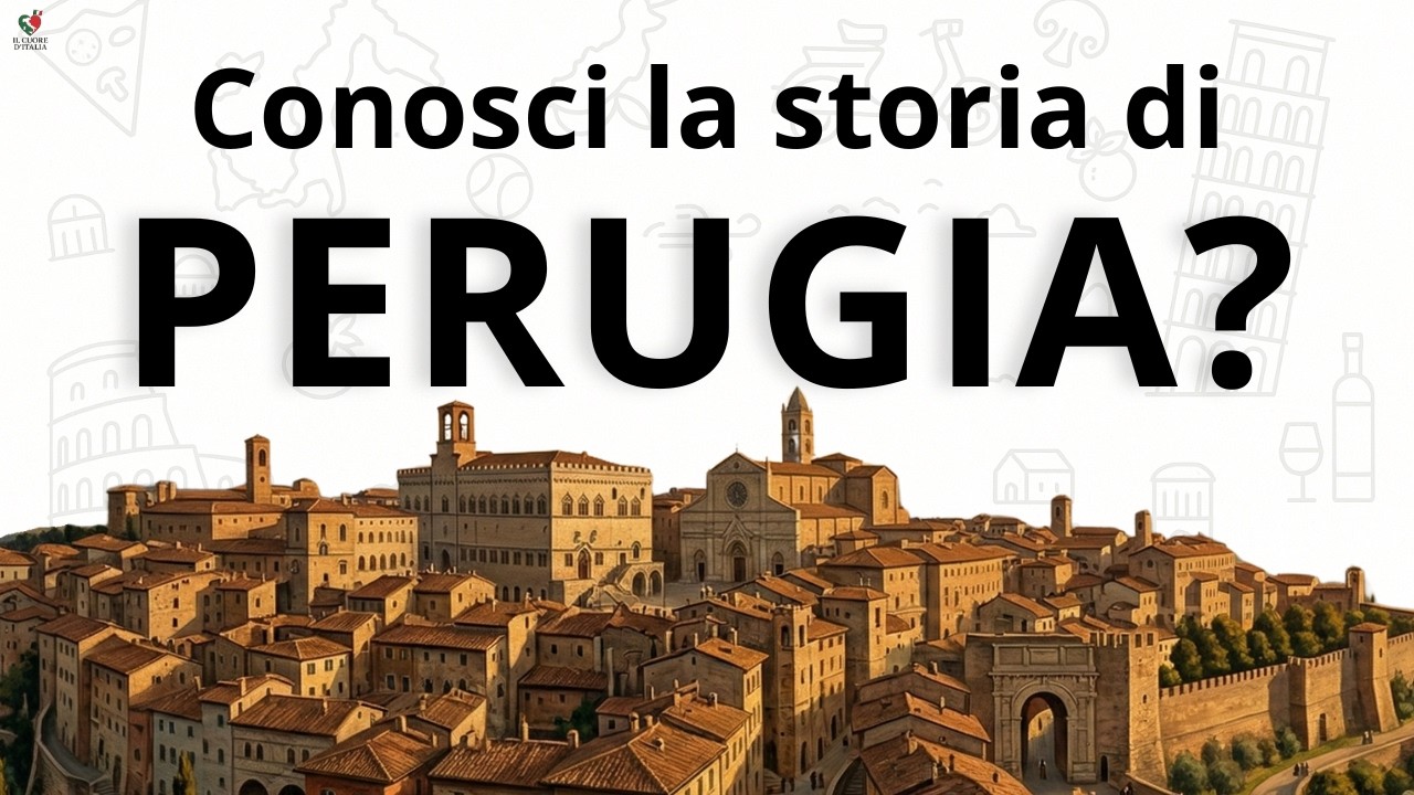 Perugia: La Capitale del Cioccolato, dell'Arte e dell'Accoglienza 🍫🇮🇹| Italiano Facile