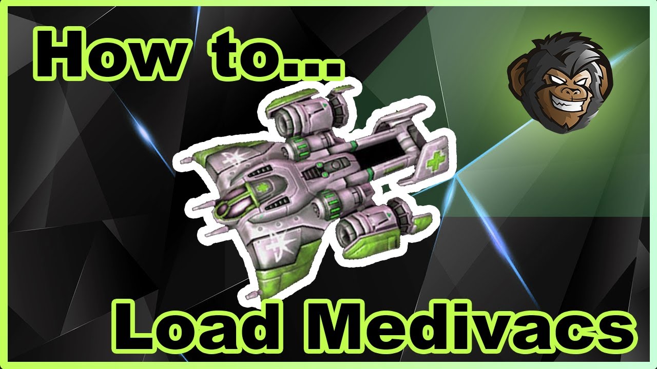 How to load medivacs | Starcraft 2 Tutorial