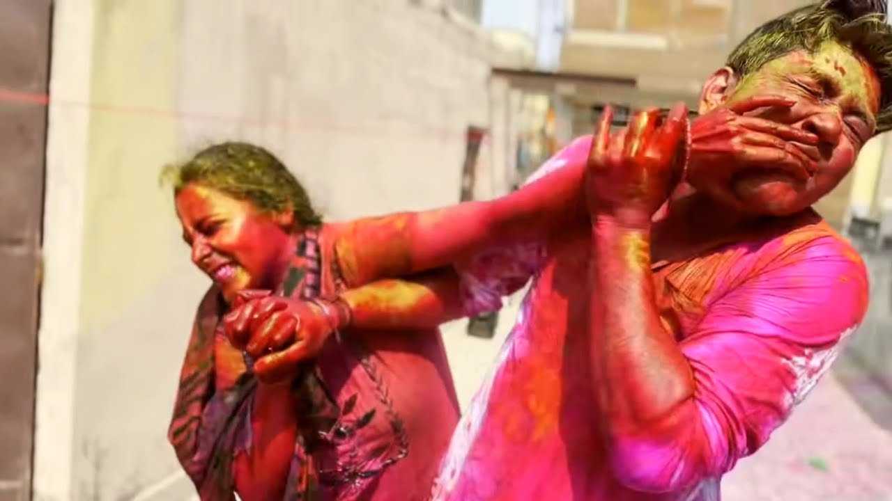 Holi putai with family  ||  #holi #holiputai