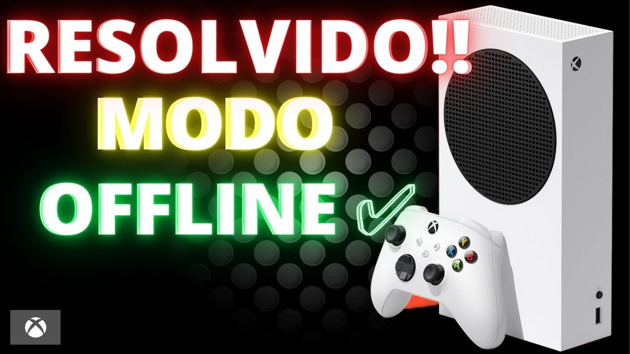 XBOX SERIES S rodando jogos SEM INTERNET