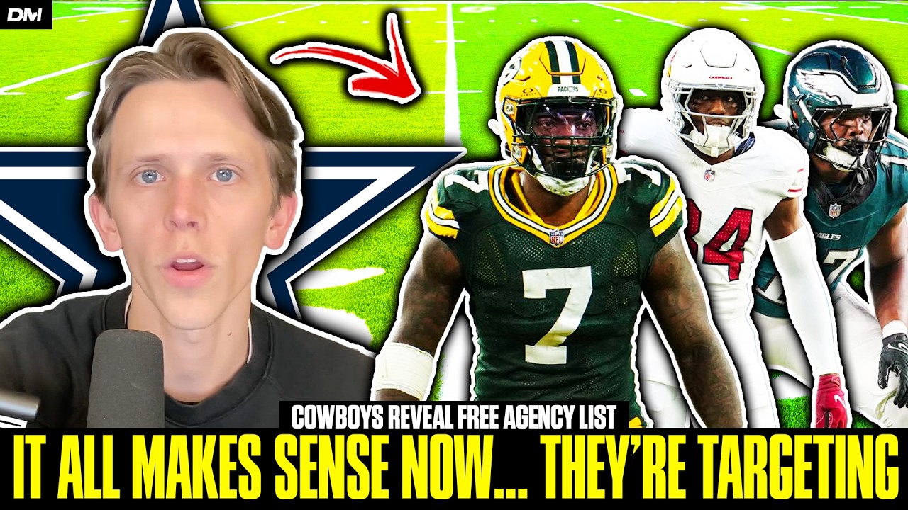 BIG Dallas Cowboys Updates: List of Free Agent Targets is Very Interesting