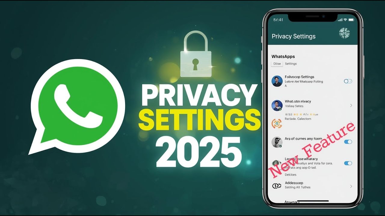 Whatsapp Privacy 🔏 All setting ¦ Whatsapp par privacy ki setting kasy karty hai ¦ New feature