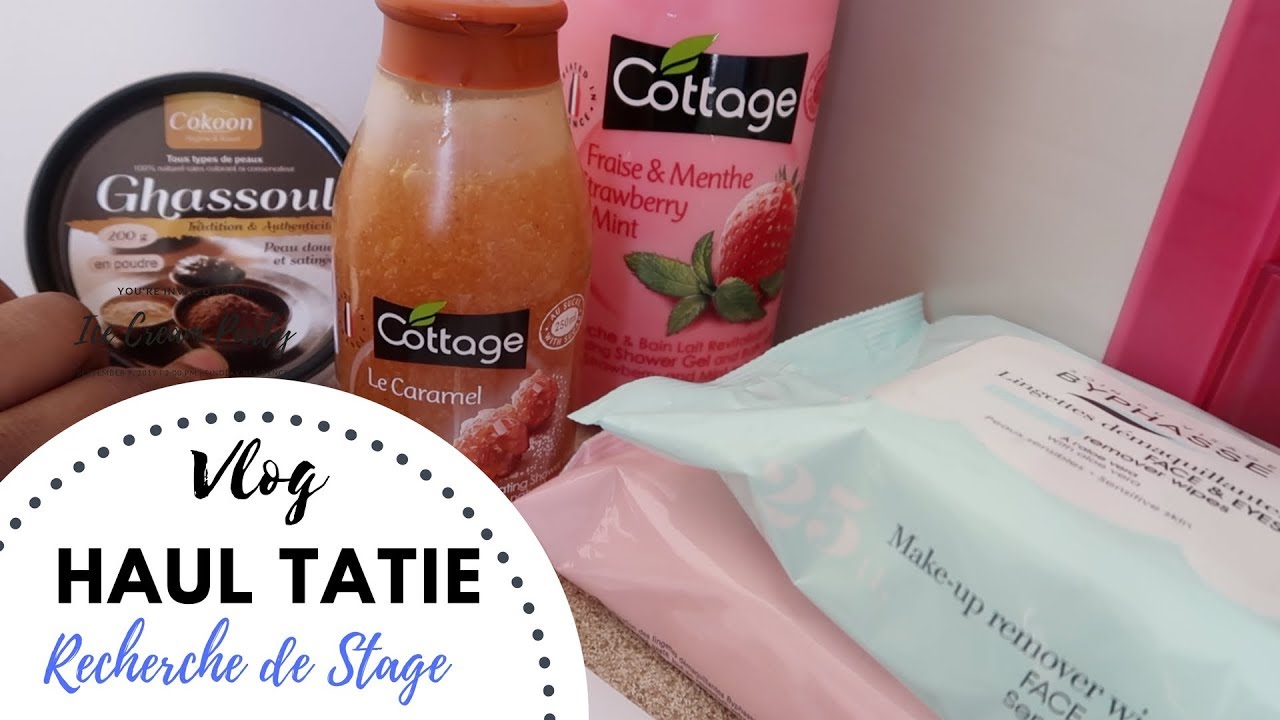 Vlog: PETIT HAUL TATIE et RECHERCHE DE STAGE INFIRMIER - LucieZee