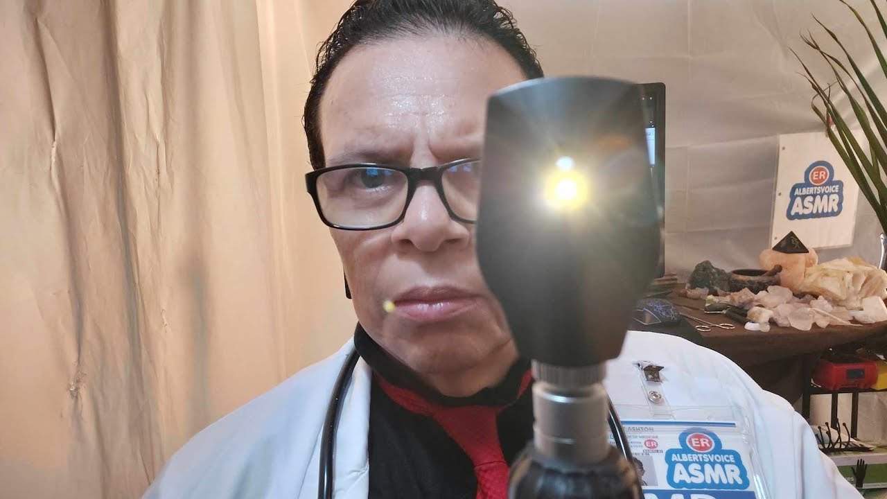 🥼🩺 MOST PRO DETAILED REALISTIC | Cranial Nerve Exam | BEST IS HERE | ASMR