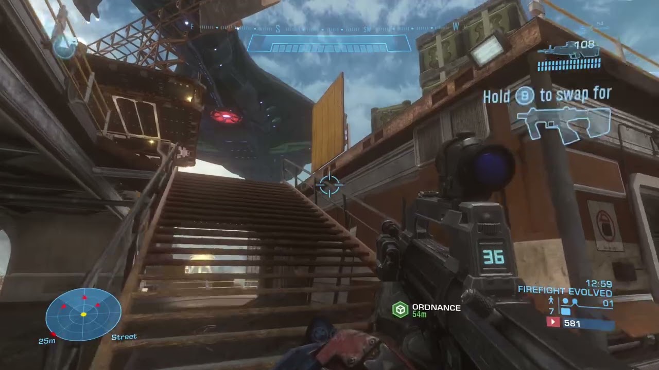New favorite Reach mod (Halo Reach Evolved: Firefight on Unearthed)