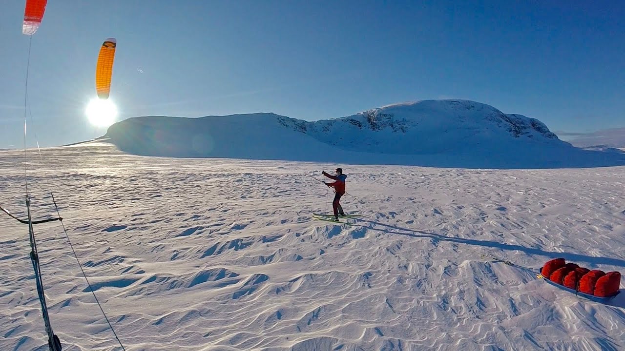 Snowkiting Haugastøl 2020