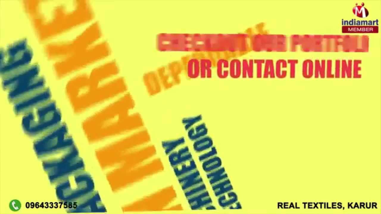 Home Textiles by Real Textiles, Karur