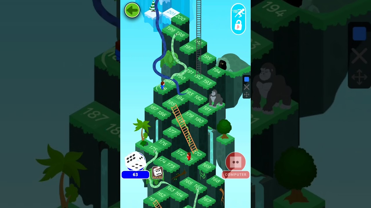 Snake and Ladder Game Mega Level 400 {2P}