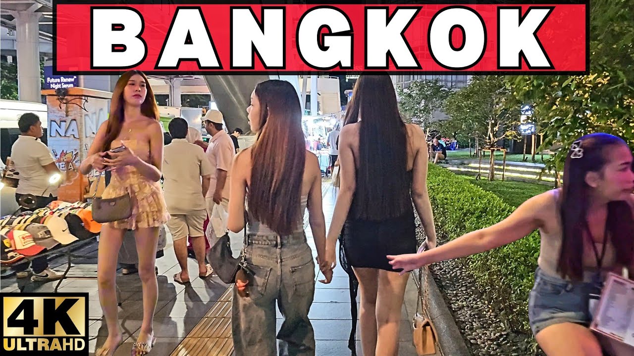 Soi Sukhumvit 11 Bangkok. Walking along Sukhumvit Street 