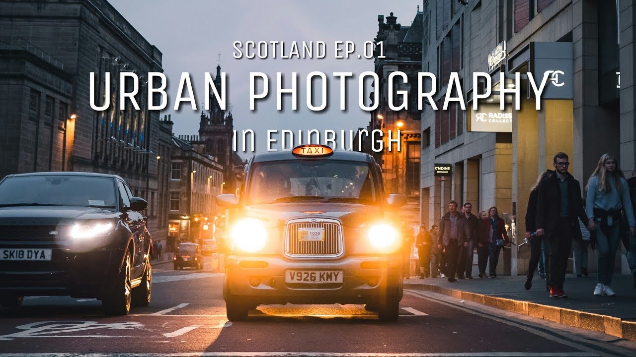 URBAN PHOTOGRAPHY in EDINBURGH with Lumix GX80 // SCOTLAND Ep. 01 // Teo Crawford
