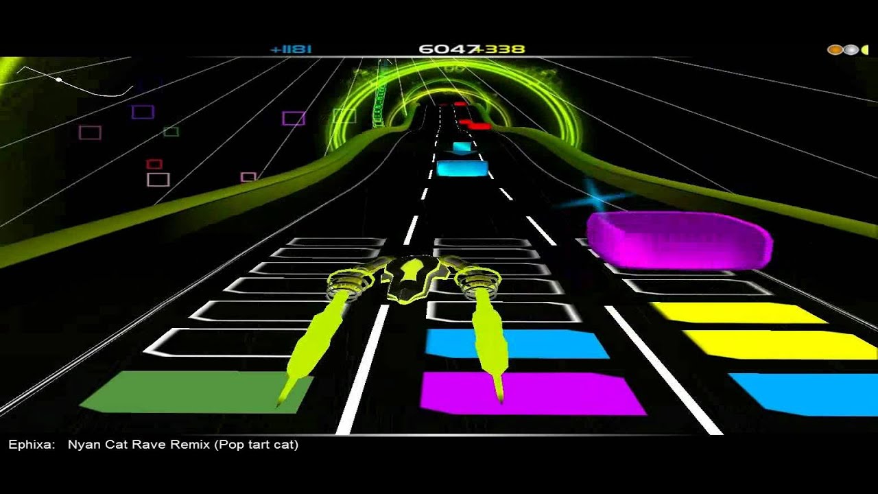 Audio Surf - Nyan Cat (Rave Remix) - Pointman Pro EPIC RUN 720p