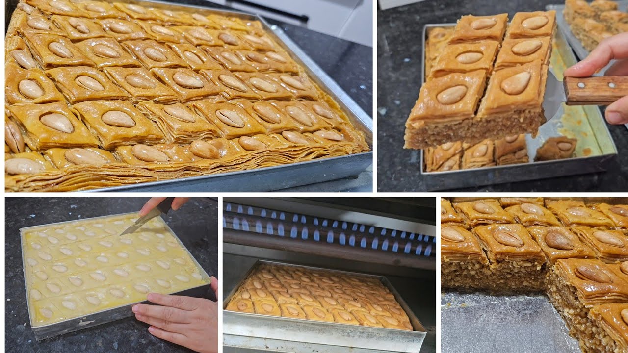  اسهل طريقة في العالم / كيفاش تجيك البقلاوة طايبة ورقة بورقة و بنفس اللون 😍 و غير بالكوكاو 😋 و باليد
