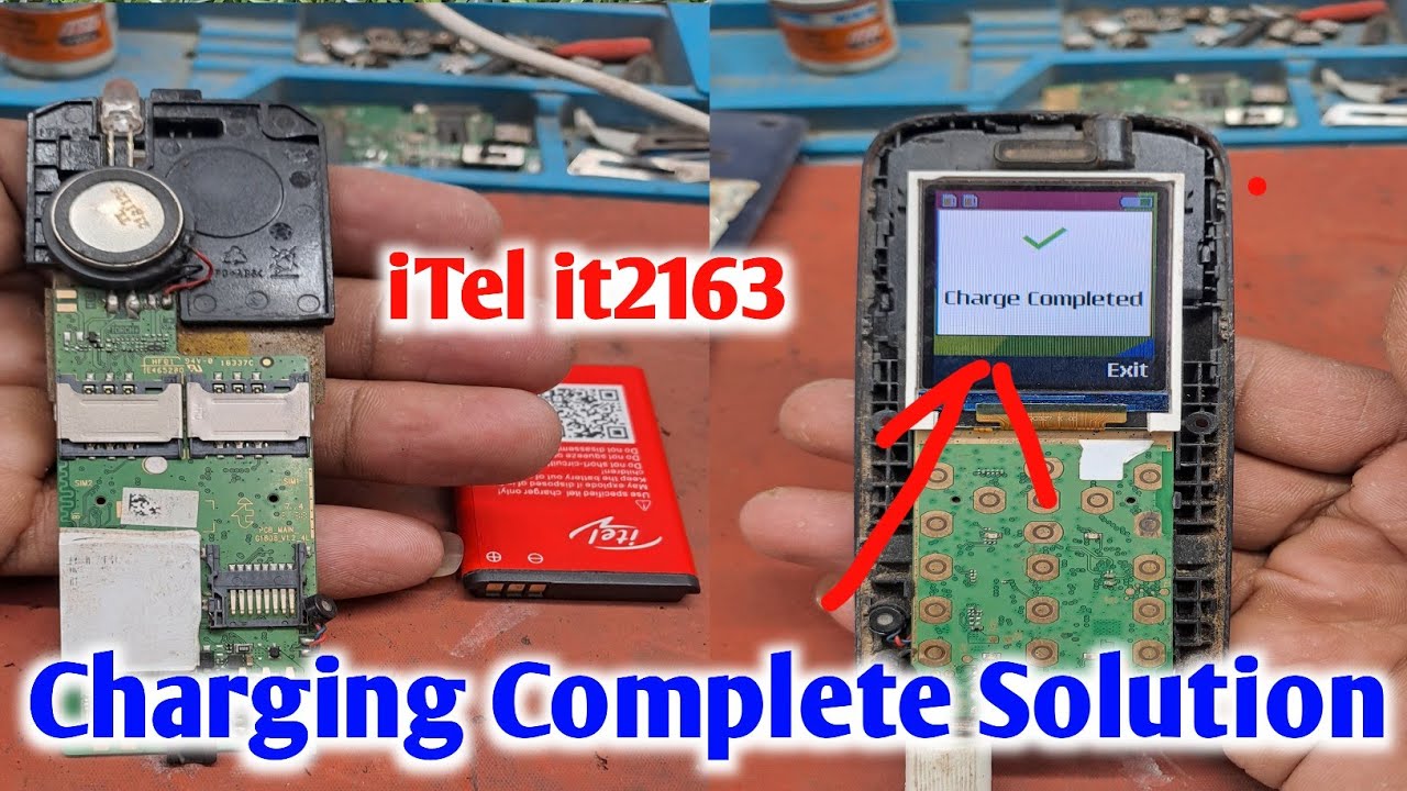 iTel it2163 Charging Complete Solution | iTel 2163 Charging Not Store | iTel 2163 Charging Error