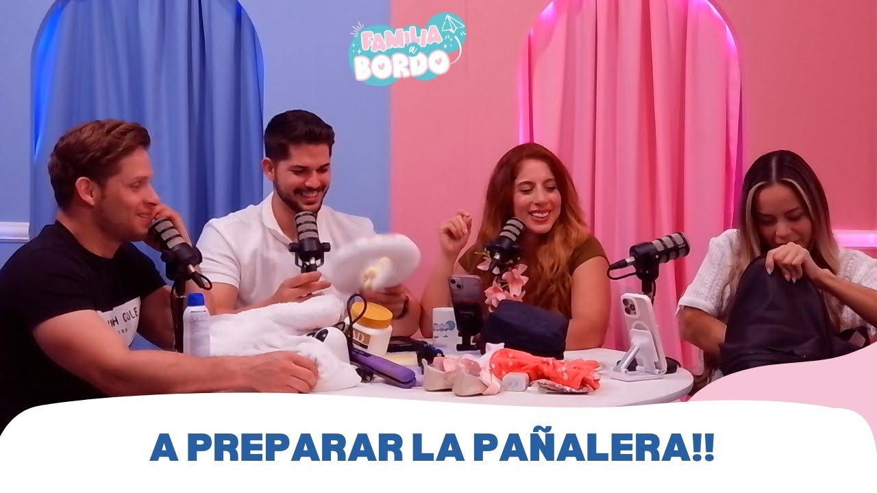 Julián prepara la pañalera! (bien o mal???)