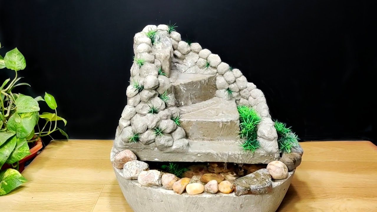 Very simple and best fountain making at home
