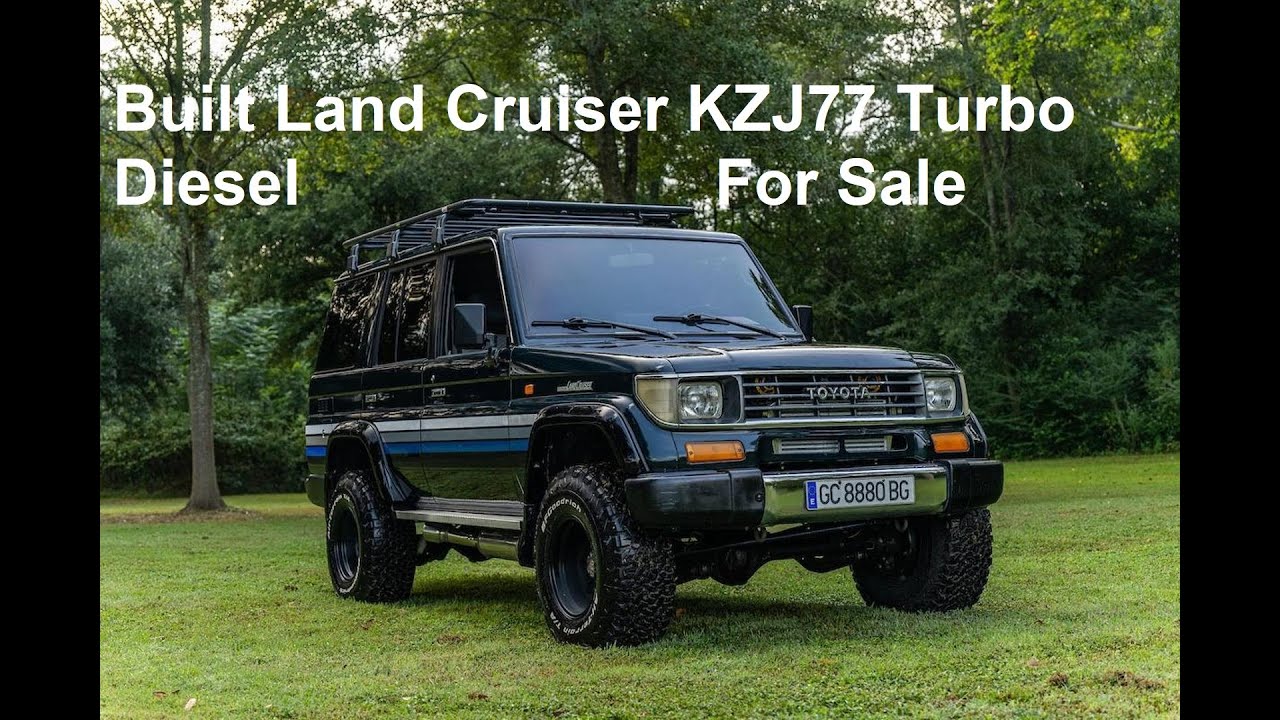 Продается Toyota Land Cruiser KZJ77 1994 года выпуска, 3.0L турбодизель, 5-ступенчатая коробка пе...