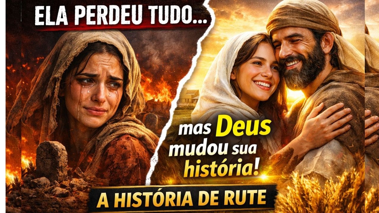 ELA PERDEU TUDO… mas Deus mudou sua história | A história de Rute