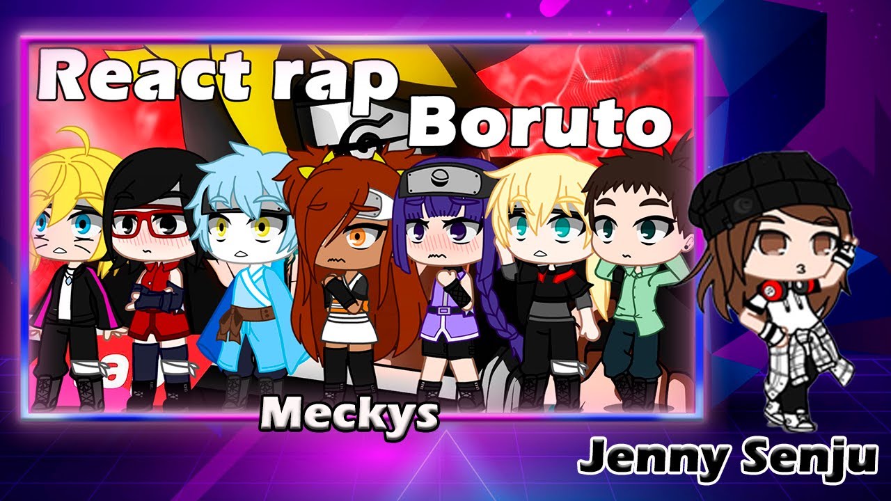 Sala de Boruto reagindo ao rap do Boruto(Meckys)