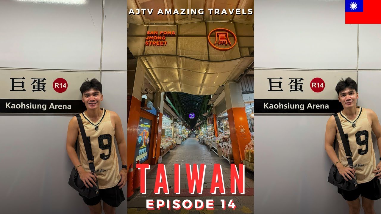 Taiwan Travel Series EP14: Discovering Kaohsiung’s Sanfong Central Street and Ruifeng Night Market