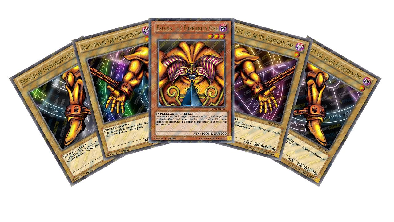 Yu Gi Oh! Duel Generation Exodia Deck