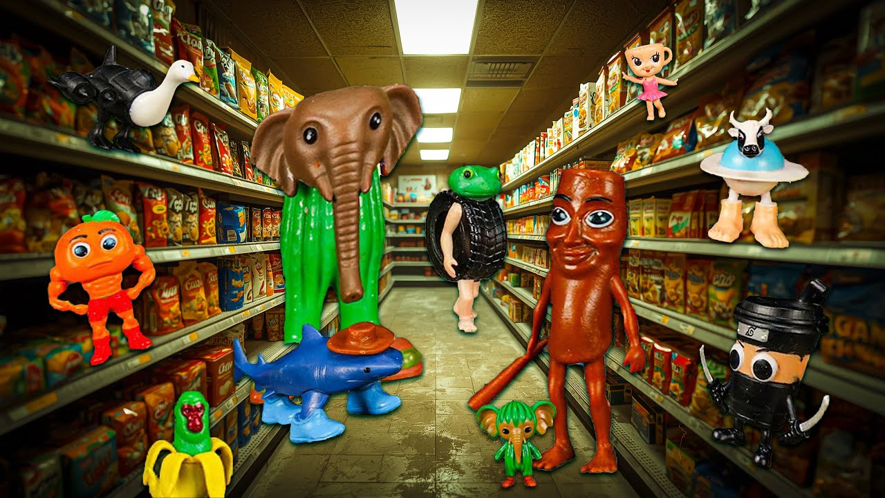 CAMERA CATCH... Every Brainrot Inside This Supermarket, What Are They Doing Here?!