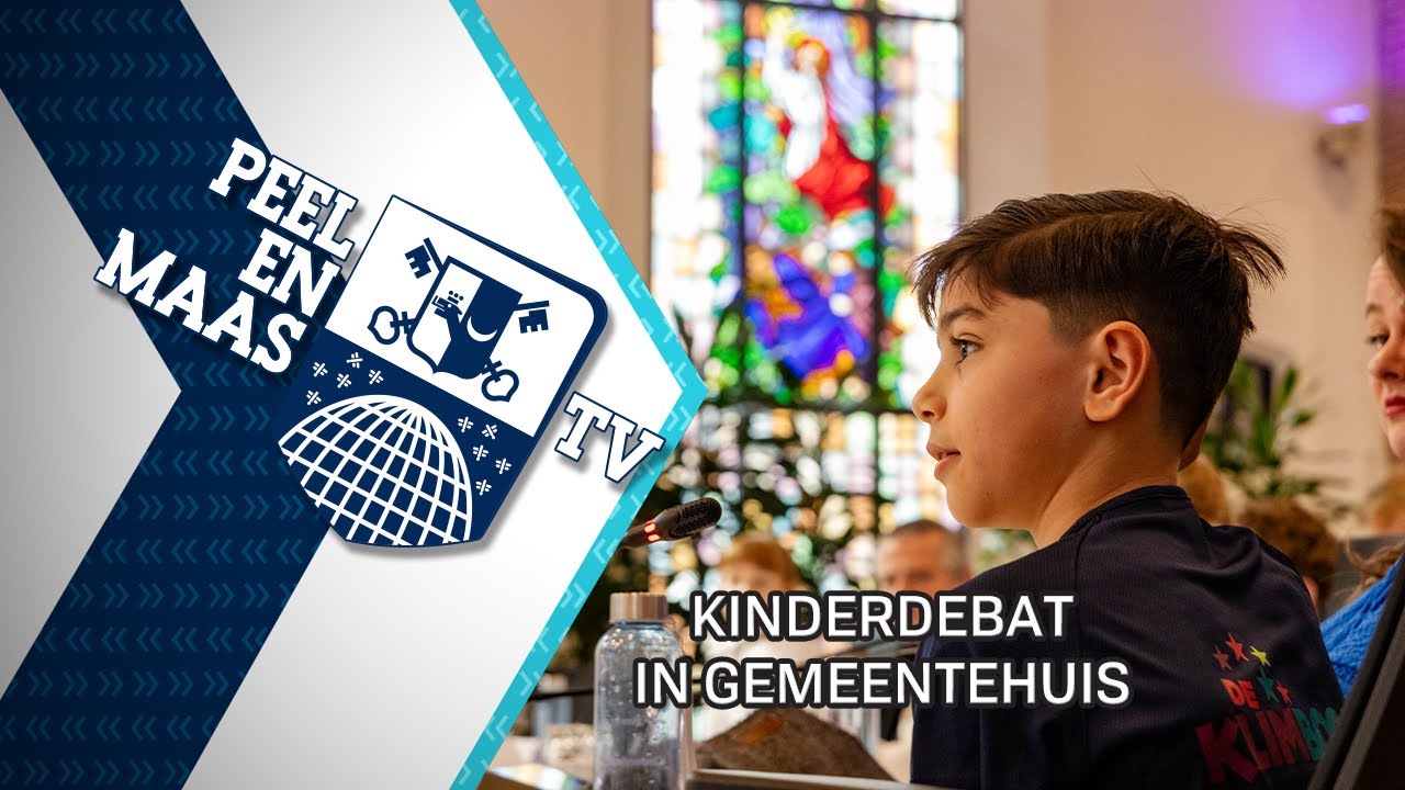 Kinderdebat in gemeentehuis - 17 maart 2025 - Peel en Maas TV Venray