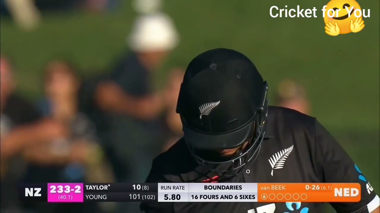 Ross Taylor last six of his career - Amazing Shot
