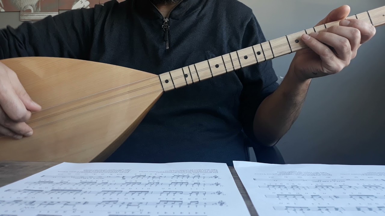 Ders(82) Ela gözlüm ben bu elden gidersem solfej  orta ve ileri seviye.