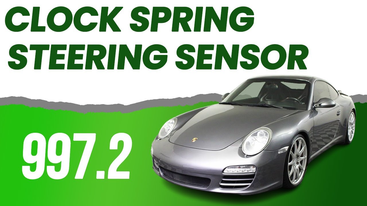 Porsche 997.2 Carrera Clock Spring Steering Sensor Replacement (911 2009-2012)