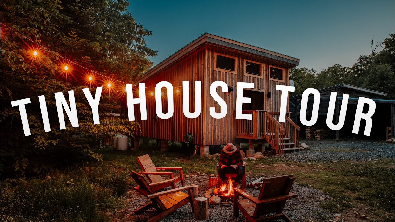 Modern Tiny Cabin Airbnb! | Foret Cabins Tour!