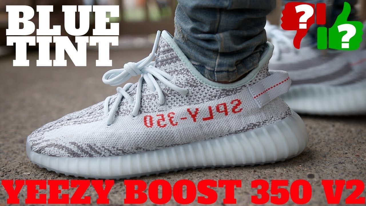 Worth Buying!? Blue Tint Yeezy Boost 350 V2 Review!