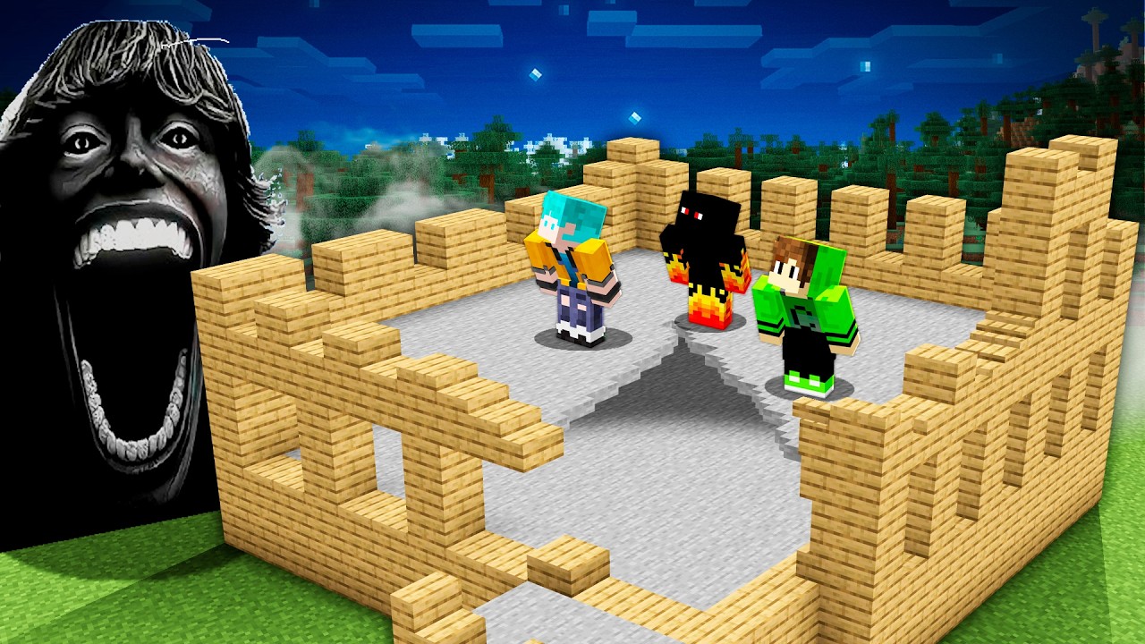 Base 100% SEGURA vs 67 KID no Minecraft