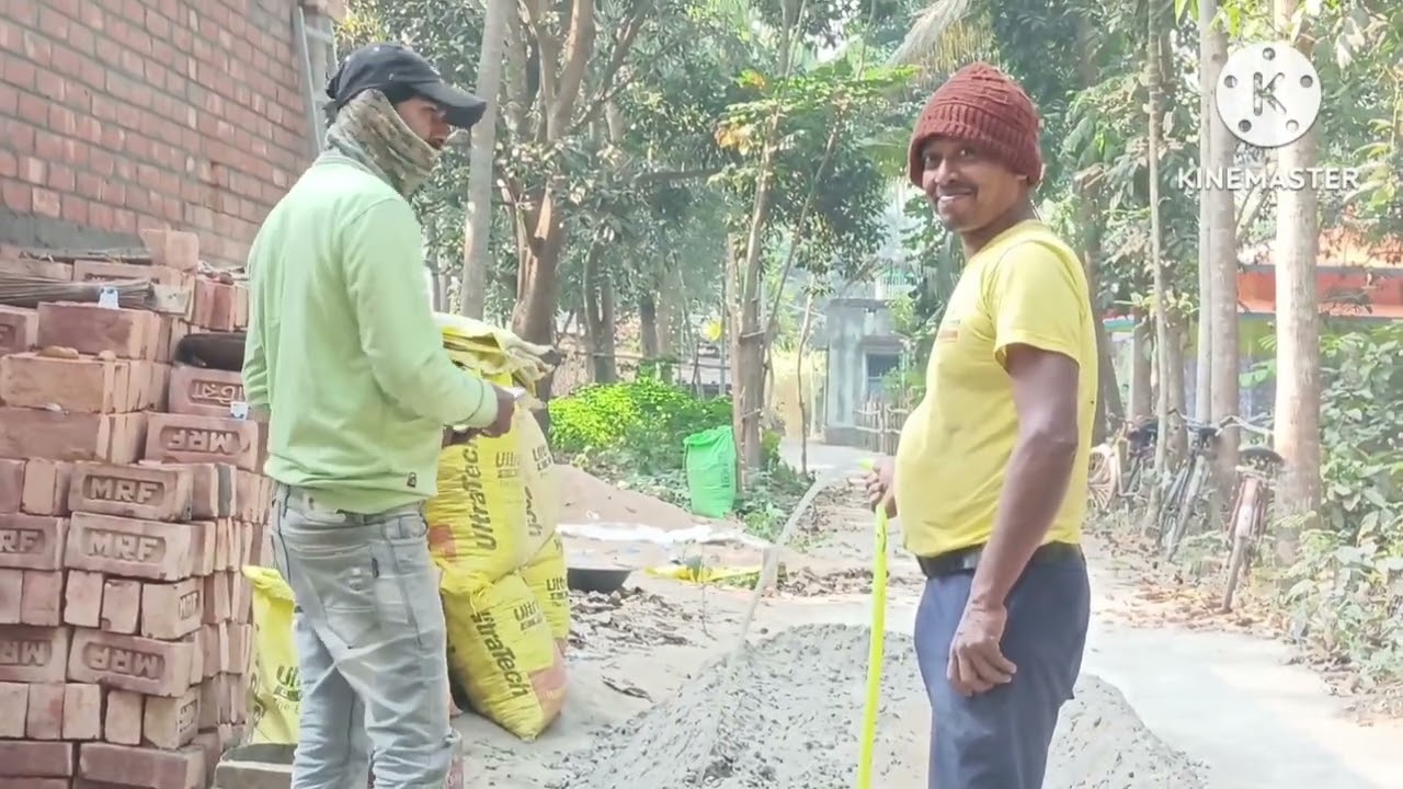 ফাইনালি আজকে ঢালাই শুরু করলাম