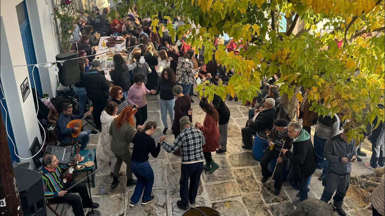 Μονή Νάξος: «Η Γιορτή της Ρακης» Μιχάλης Χερουβείμ Γιώργος Μουστάκης #nisiotika