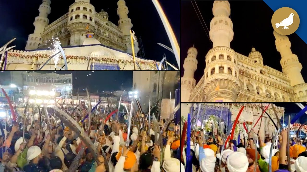Hyderabad: Sikh Community celebrates festival at Charminar