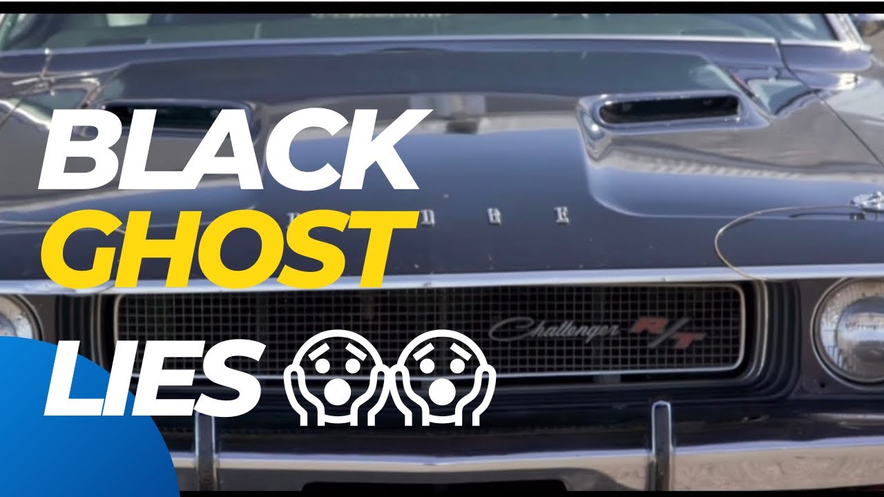 😱😱😱 The story of the 1970 Dodge Challenger 426 hemi known as the Black Ghost looks to be FAKE