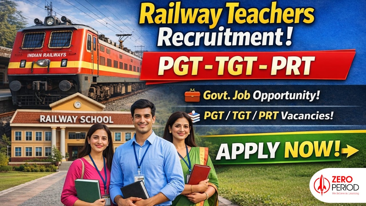 Bilaspur Railway Teacher Bharti 2026 | PGT TGT PRT भर्ती
