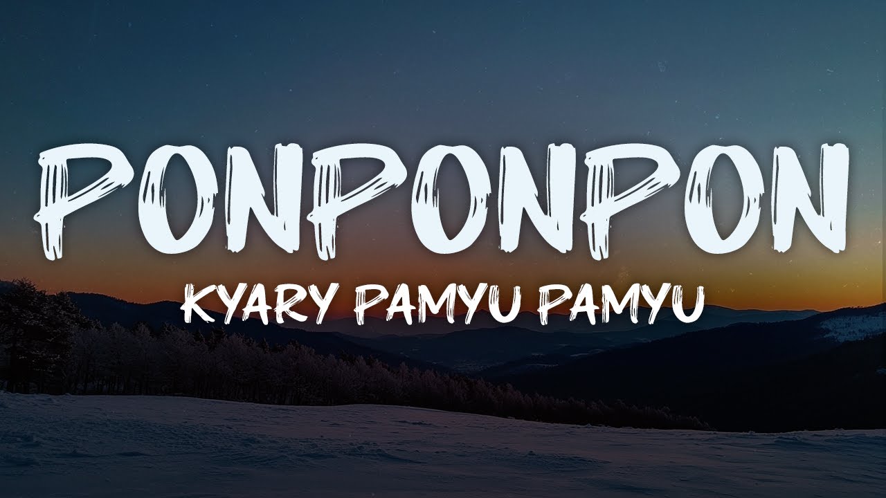 kyary pamyu pamyu - PONPONPON (lyrics)