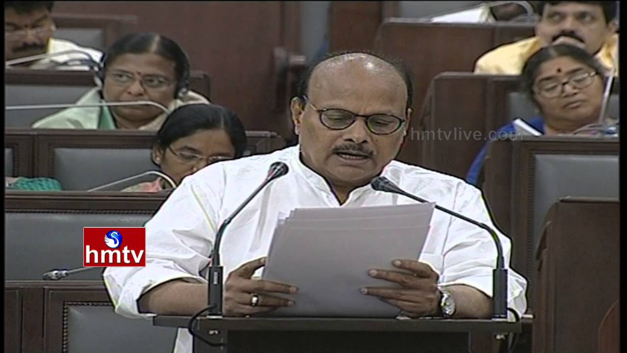 AP Budget 2016-17 for SC Welfare and Development | AP Assembly | HMTV