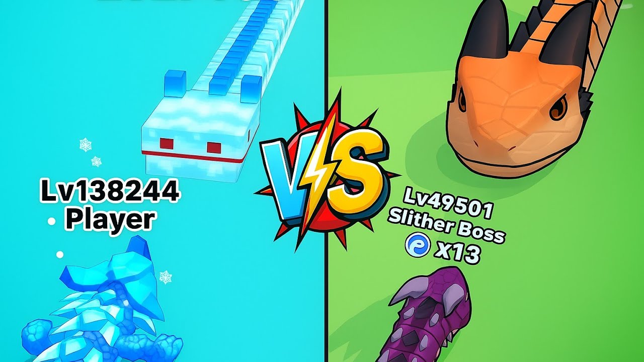 OMG 😱 Snake Clash.io vs Snake Hero 🐍🔥 Who Wins?! #41