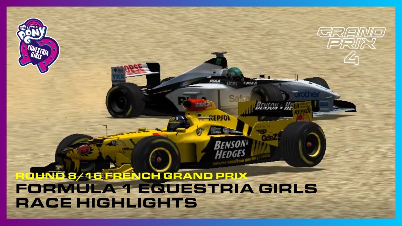 TRIXIE WANTS REMATCH. Formula 1 Equestria Girls 1998. French GP R8/16.